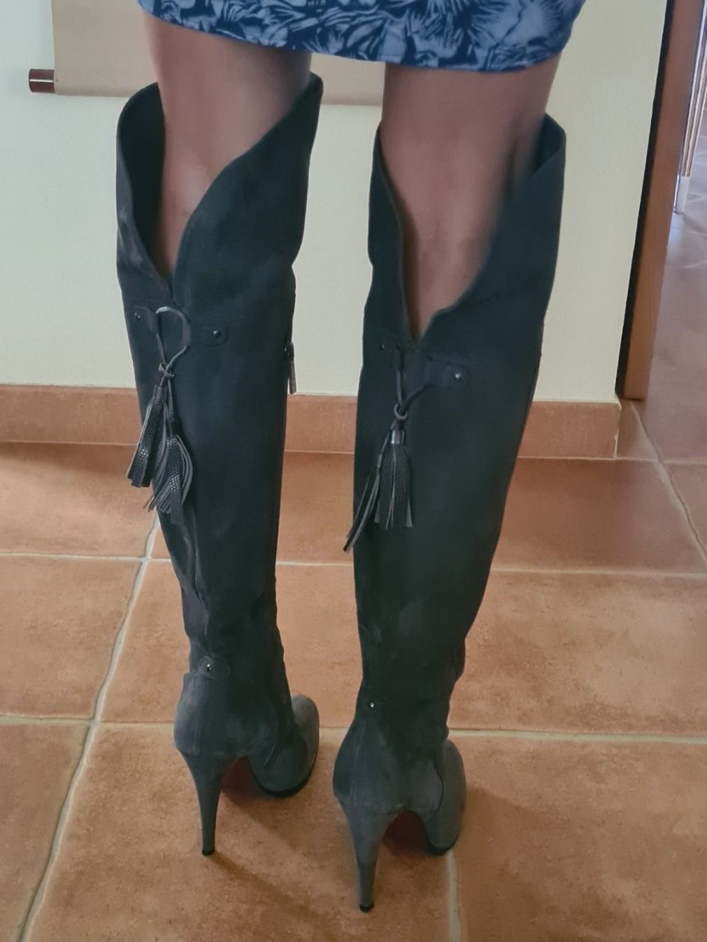 Scarpe da donna: Bottes en cuir marque Heyraud - MUGNAI - taille 38 – Usato da Romont FR venduto da Glonounou 5