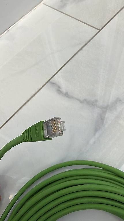 Cavi: Netzwerkkabel / Ethernet Kabel CAT. 5 – Nuovo e nell'imballaggio originale da Winterthur venduto da Avanesh 1