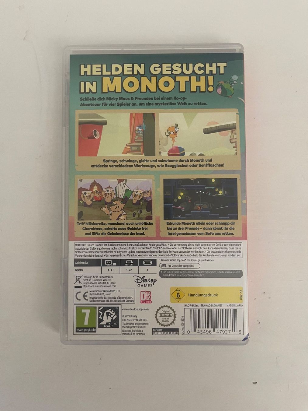Nintendo Spiele: Jeu Nintendo Switch Disney Illusion Island – Gebraucht aus Renens VD von fra_2rxn 1