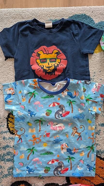Camicie, T-shirt & Polo: 4 Babauba T-shirt, Gr. 104-110  – Usato da Gwatt (Thun) venduto da Kata1978 2