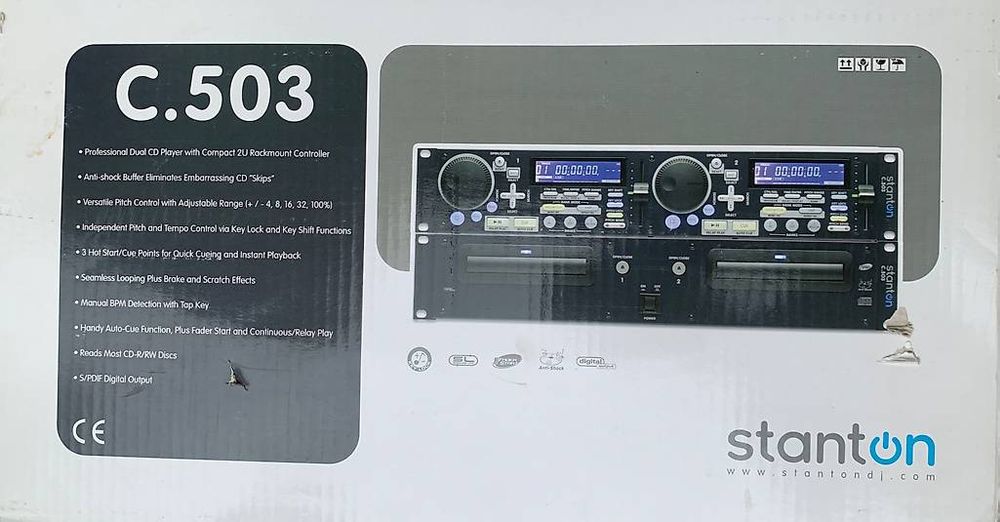 CD: STANTON C503 19" CD&MP3 – Usato da Rickenbach Sulz venduto da sinbin 4