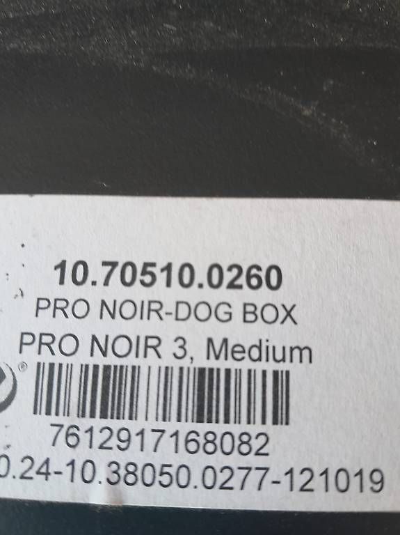 Gabbie, trasporto & Sicurezza: Hundebox Pro Noir 3 Medium – Usato da Seftigen venduto da MonkeyMia85 1