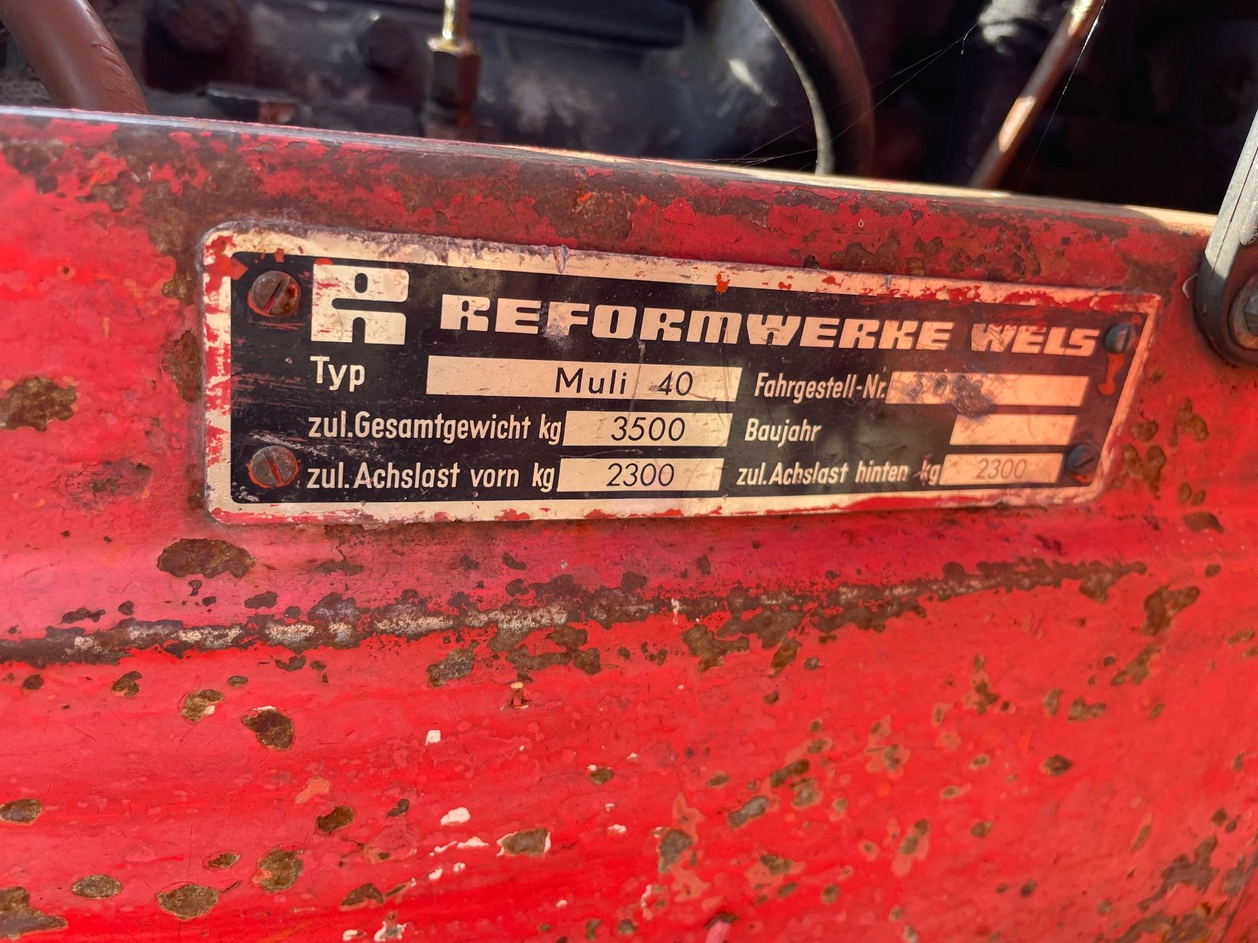 Reform Tracteurs: Reform Muli 40 – D'occasion à Frutigen par tregel 4