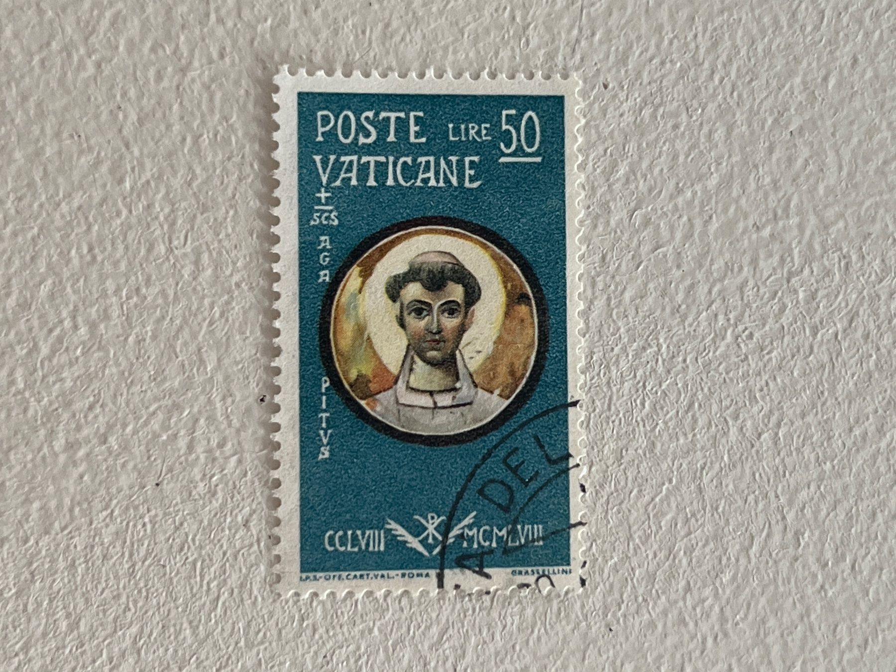 Alle Briefmarken: Briefmarke: Città del Vaticano – Gebraucht aus Chiasso von AzenYa