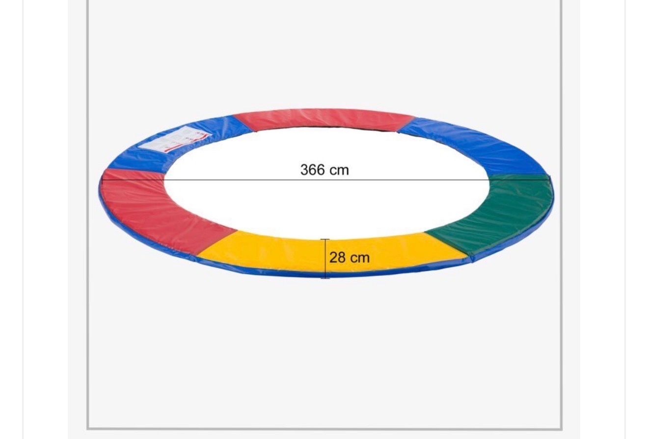 Trampolini: Trampolin Randabdeckung 366 cm – Nuovo e nell'imballaggio originale da Amriswil venduto da JaJa-Express 2