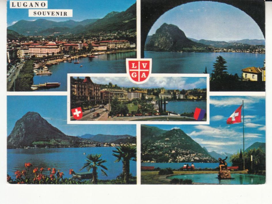 Cartoline postali: Lugano 1971 – Usato da Bürglen TG venduto da StampGraf
