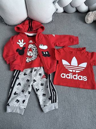 Adidas Set Gr. 62 wie NEU 4-teilig Unisex