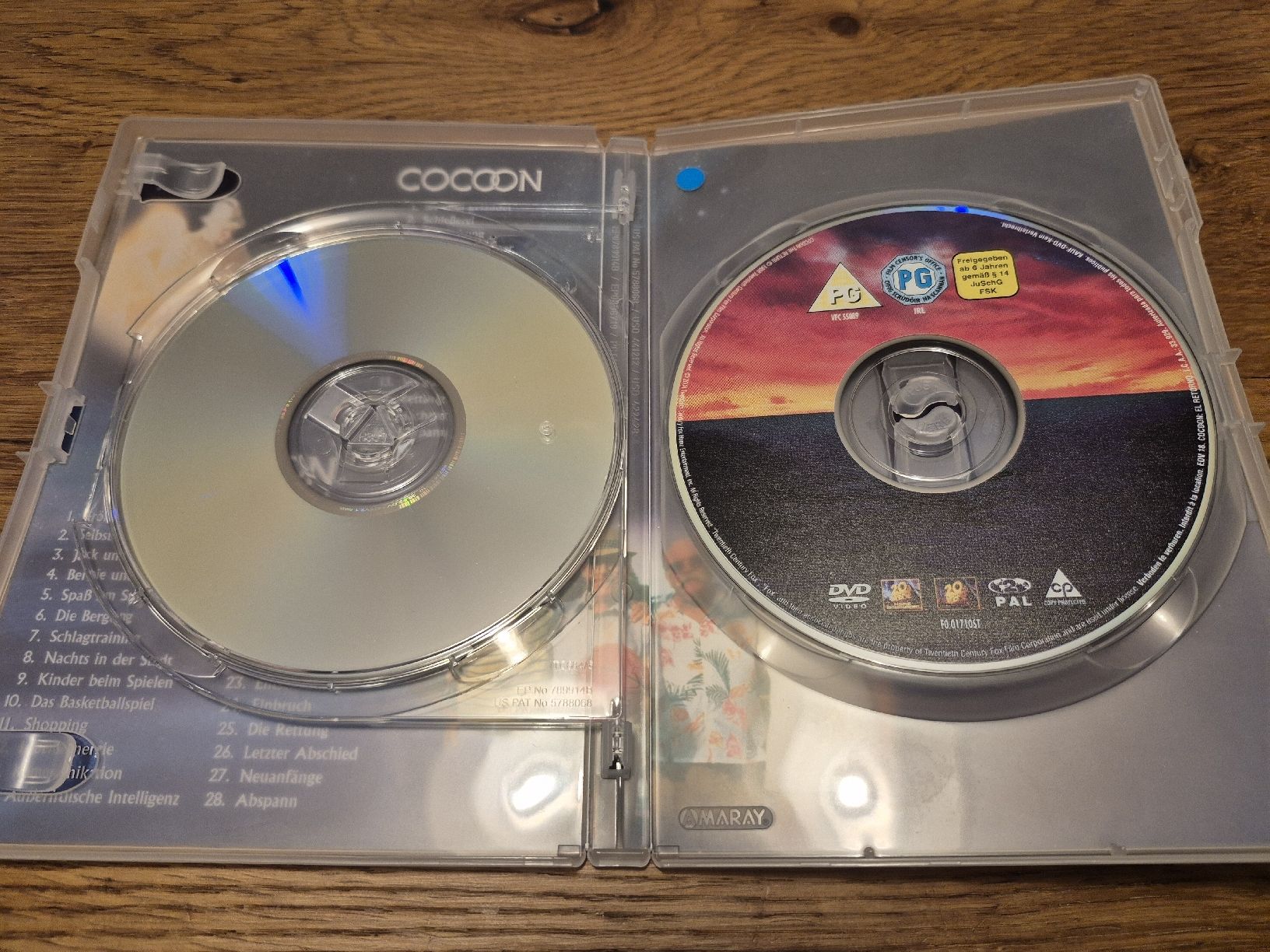 Alle DVDs: Cocoon & Cocoon II - Sci-Fi Klassiker (2 DVDs) – Gebraucht aus Oberembrach von giu_7ksd 3