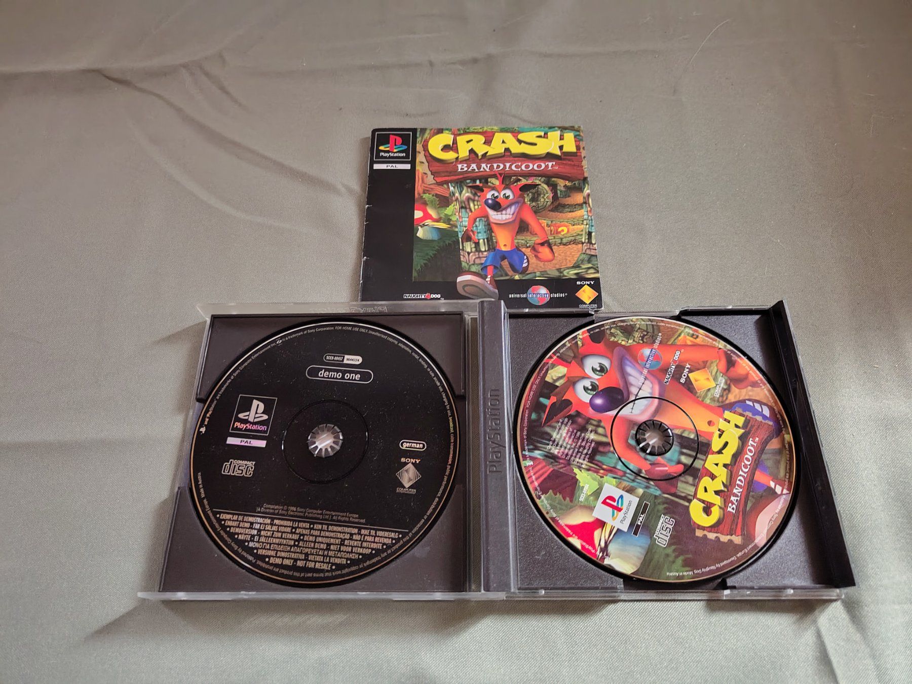 Sony Spiele: Jeu PS1 Crash Bandicoot – Gebraucht aus Saxon von dan_drn5 1