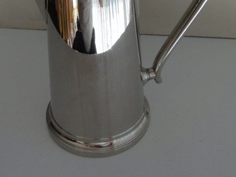 Tutte le decorazioni: Zinnkanne 1 liter  mit Stempel – Usato da Steffisburg venduto da Robinh.17 3