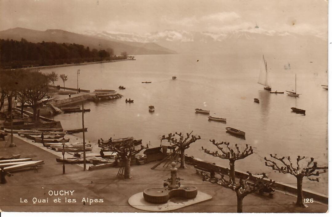 Cartoline postali: Ouchy  1916 – Usato da Hochdorf venduto da Ziegel-16