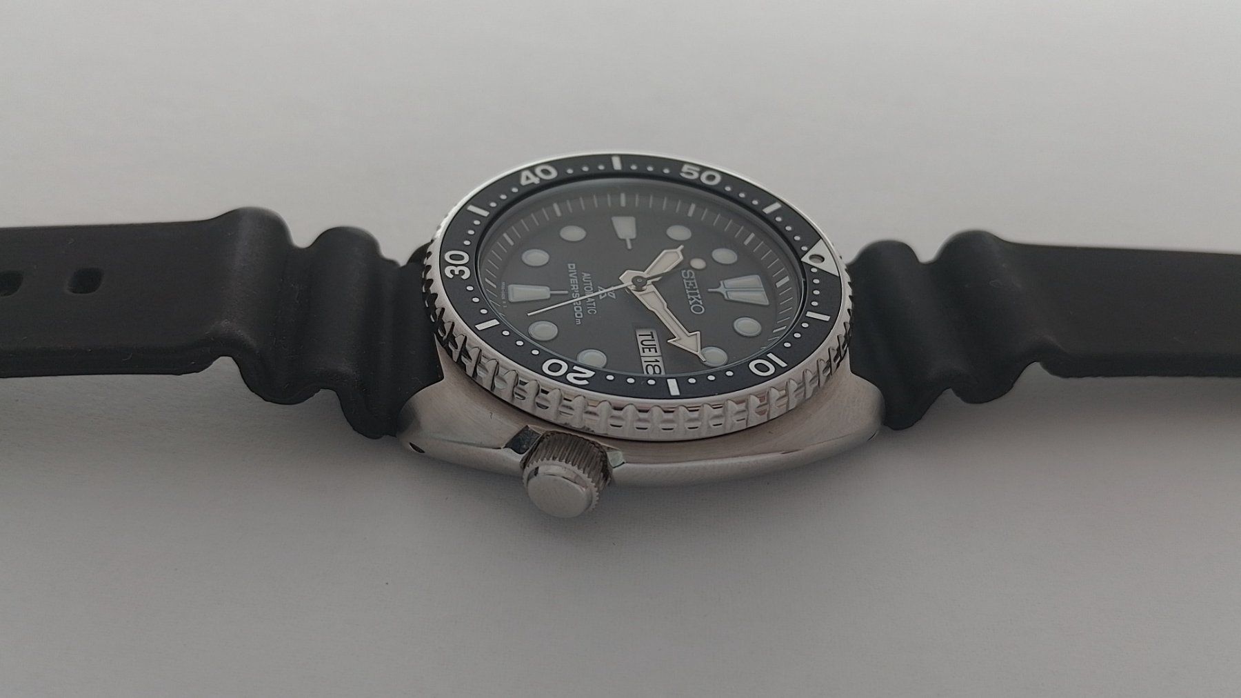 Seiko Orologi: Seiko Prospex "Turtle" Automatic Diver (SRPE93K1 / 4R36) – Usato da Basel venduto da Givens_Watches 4