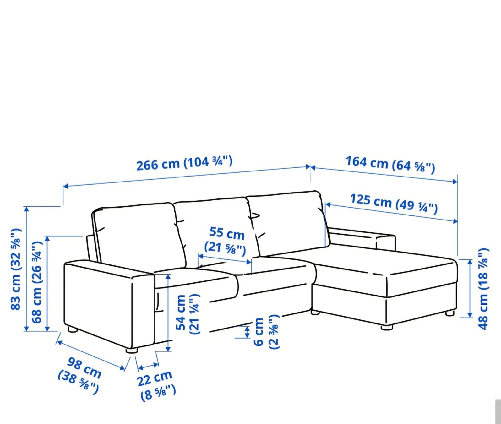 Ikea Divani: 3-Sitzer-Sofa von IKEA – Difettoso da Olten venduto da mva_g6ss 8