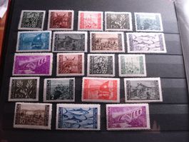 Jugoslawien, Satz Istrien um 1950 **