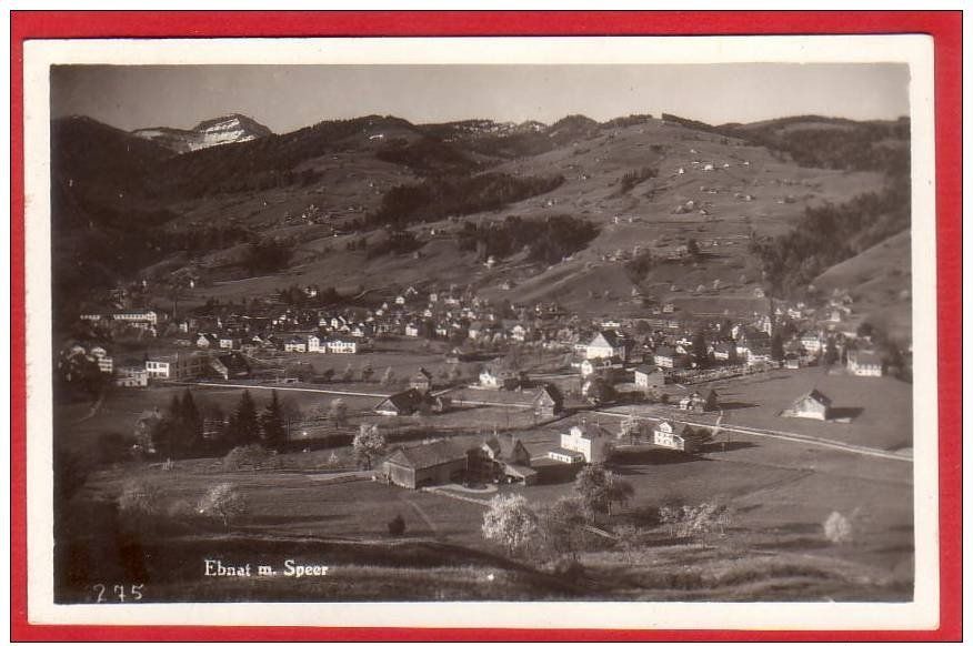 Cartoline postali: EBNAT MIT SPEER 1934 – Usato da Grüningen venduto da Kartenlaube
