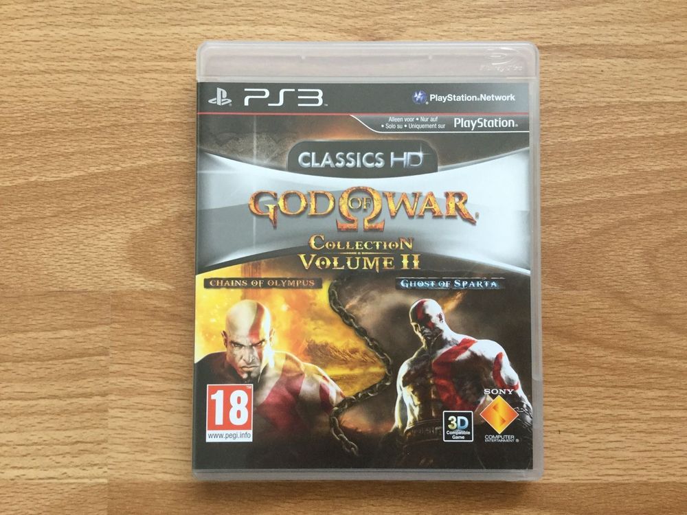 God Of War Collection Volume II - PS3 - Édition Promo Press - CD MINT