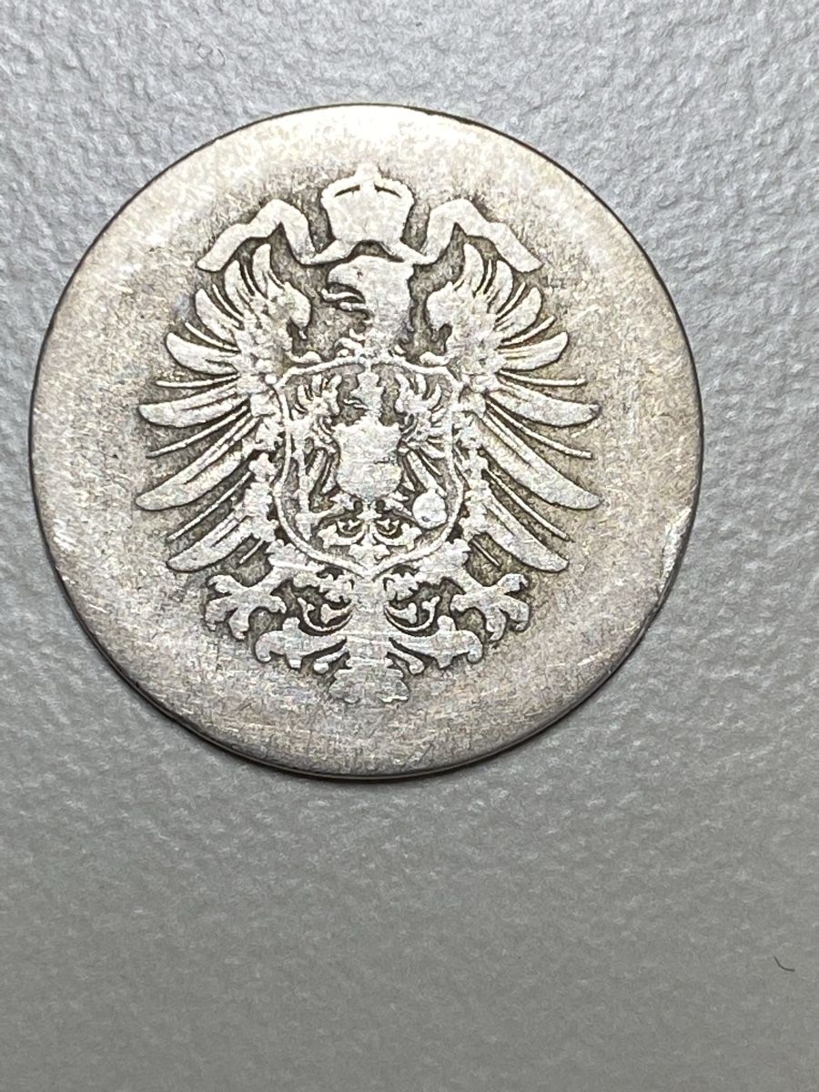 Tutti le monete: Deutsches Reich - 10 Pfennig - 1874 – Usato da Payerne venduto da Mike1682 1