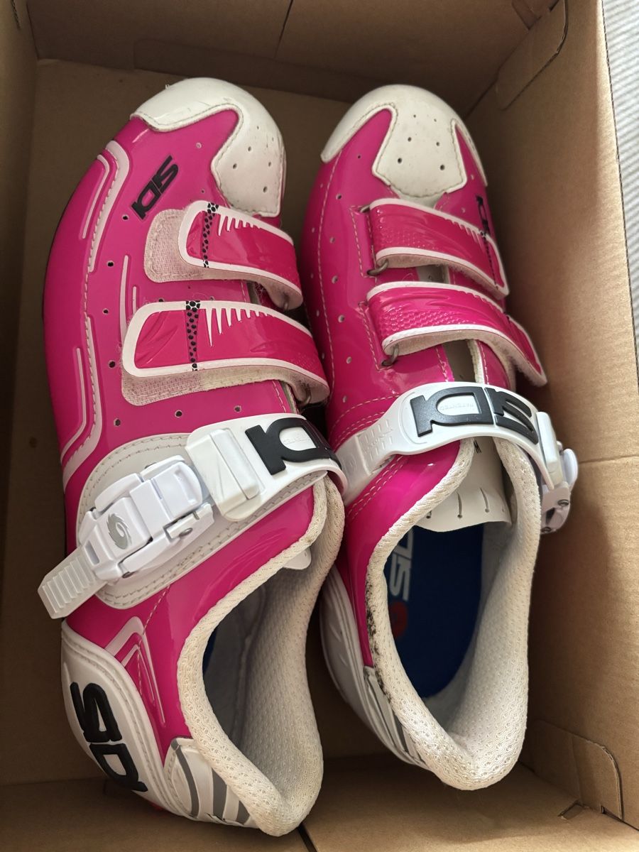 SIDI Damenschuhe: Rennradschuh pink – Gebraucht aus Oberbuchsiten von uma_l7sl 3