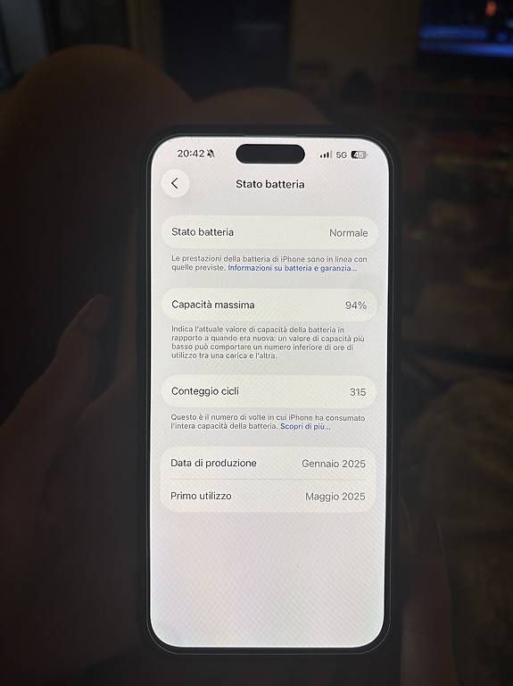 Portables: Iphone 16 plus 128GB - bianco – D'occasion à Ticino par lucreziaadelbelloo 2