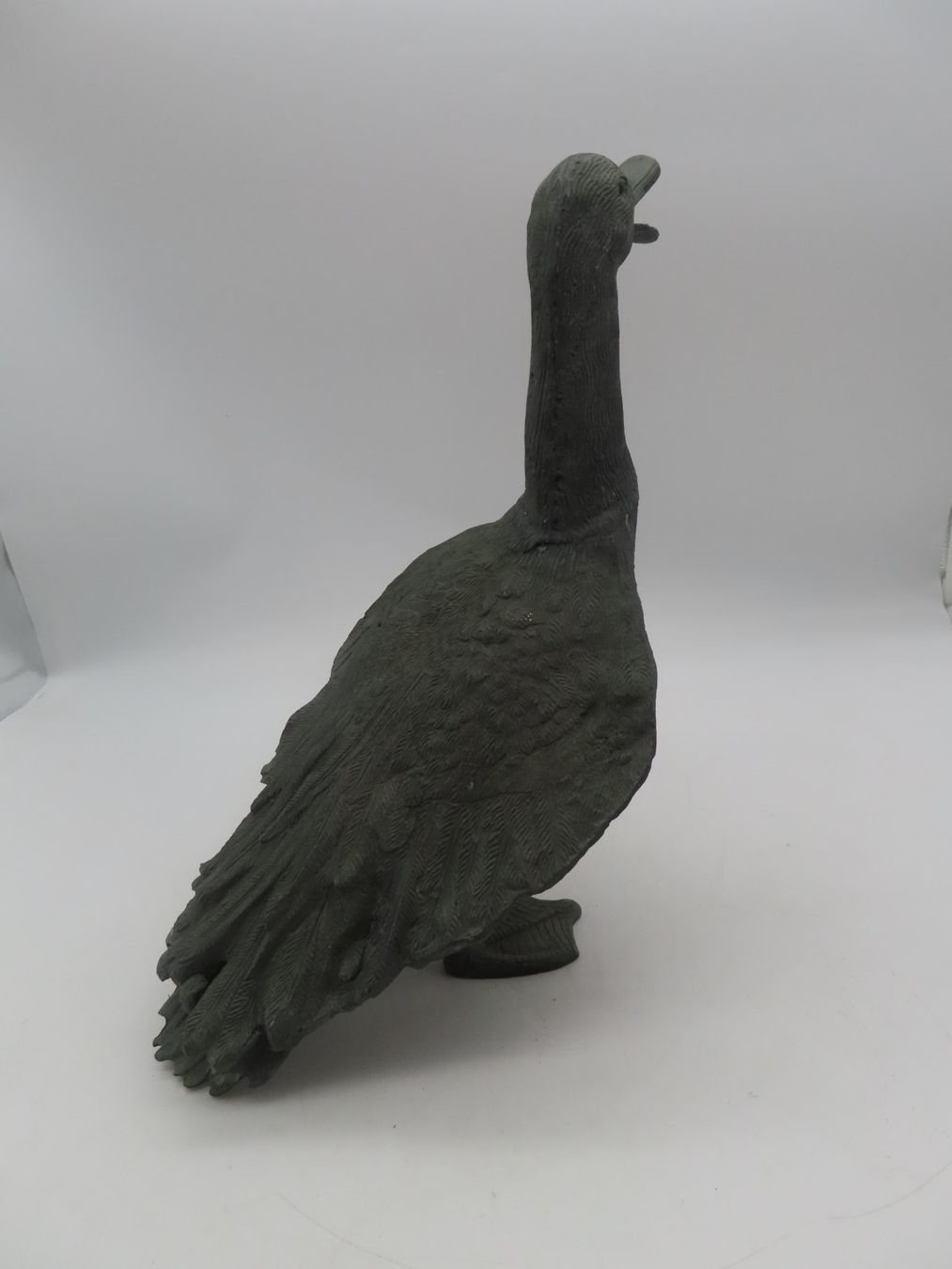 Figuren: Schöne Ente aus Metall – Gebraucht aus Reinach BL von WBZ-Flohmarkt 3