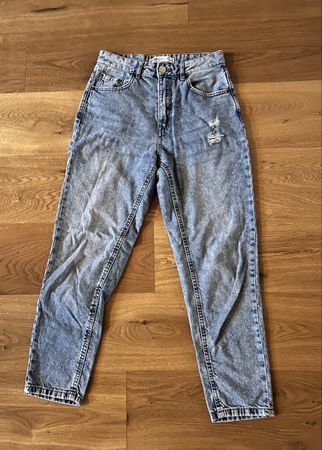 Jeans FB Sister blau ausgewaschen Grösse S guter Zustand