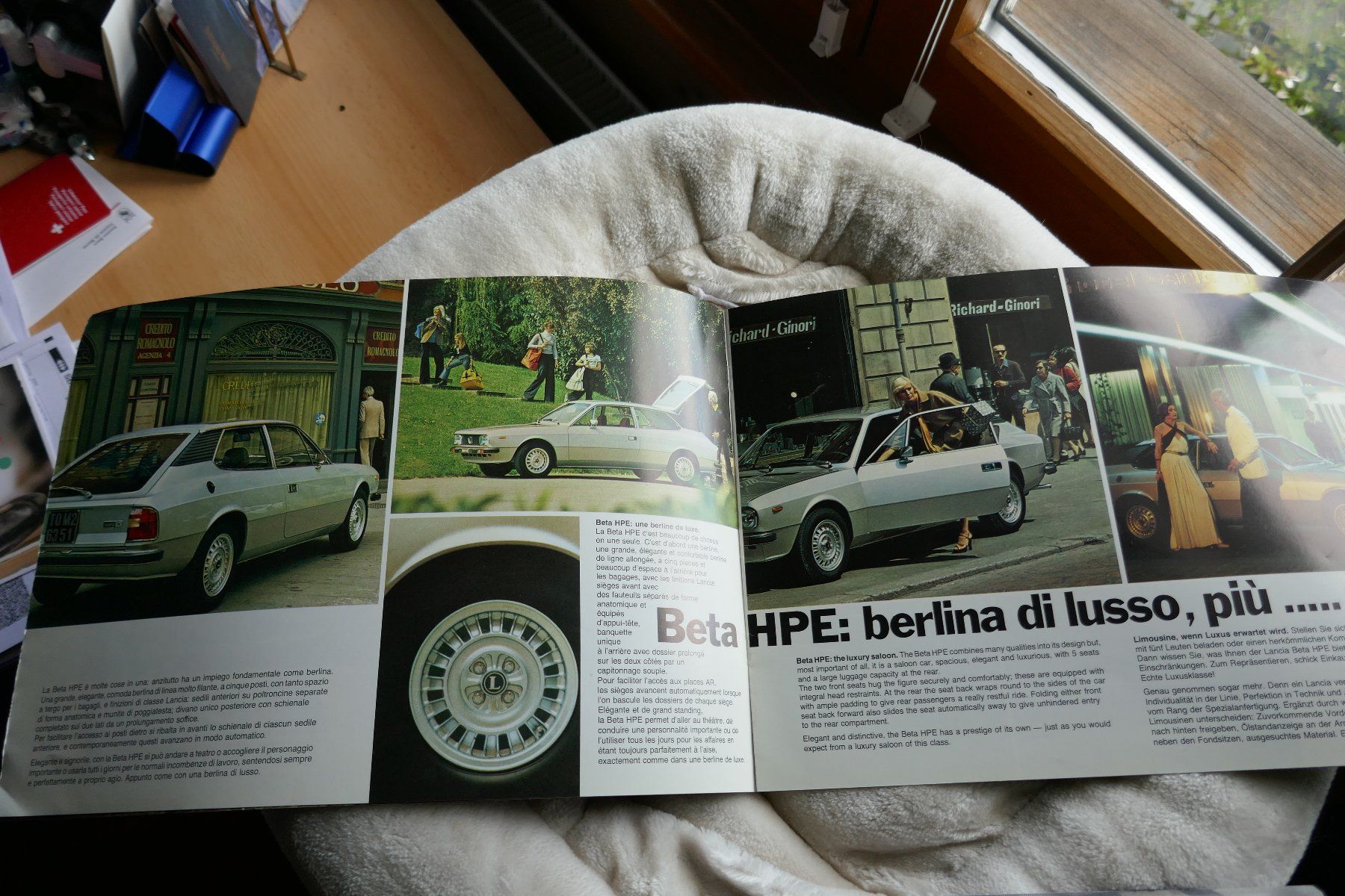 Saab Documenti: Lancia  Beta  HPE  Originalprospekt – Nuovo (secondo la descrizione) da Madiswil venduto da ML911 2