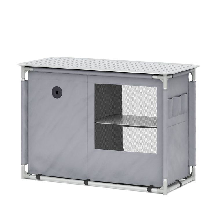Komplettküchen: Campingküche grau 116 x 52 x 84 cm – Neu und originalverpackt aus Baar von KardosShop 5