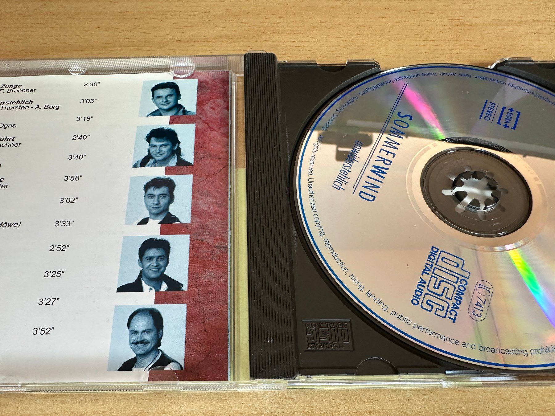 CD: Sommerwind – Unwiderstehlich – Usato da Rikon im Tösstal venduto da Alpenmutz 2