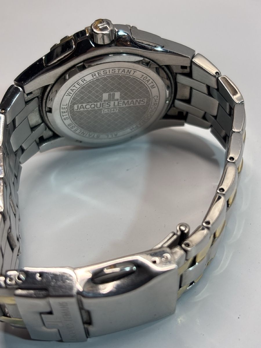 Jacques Lemans Orologi: Jacques Lemans Chronograph Herren Uhr Bicolor – Usato da Bonaduz venduto da Jomby 4