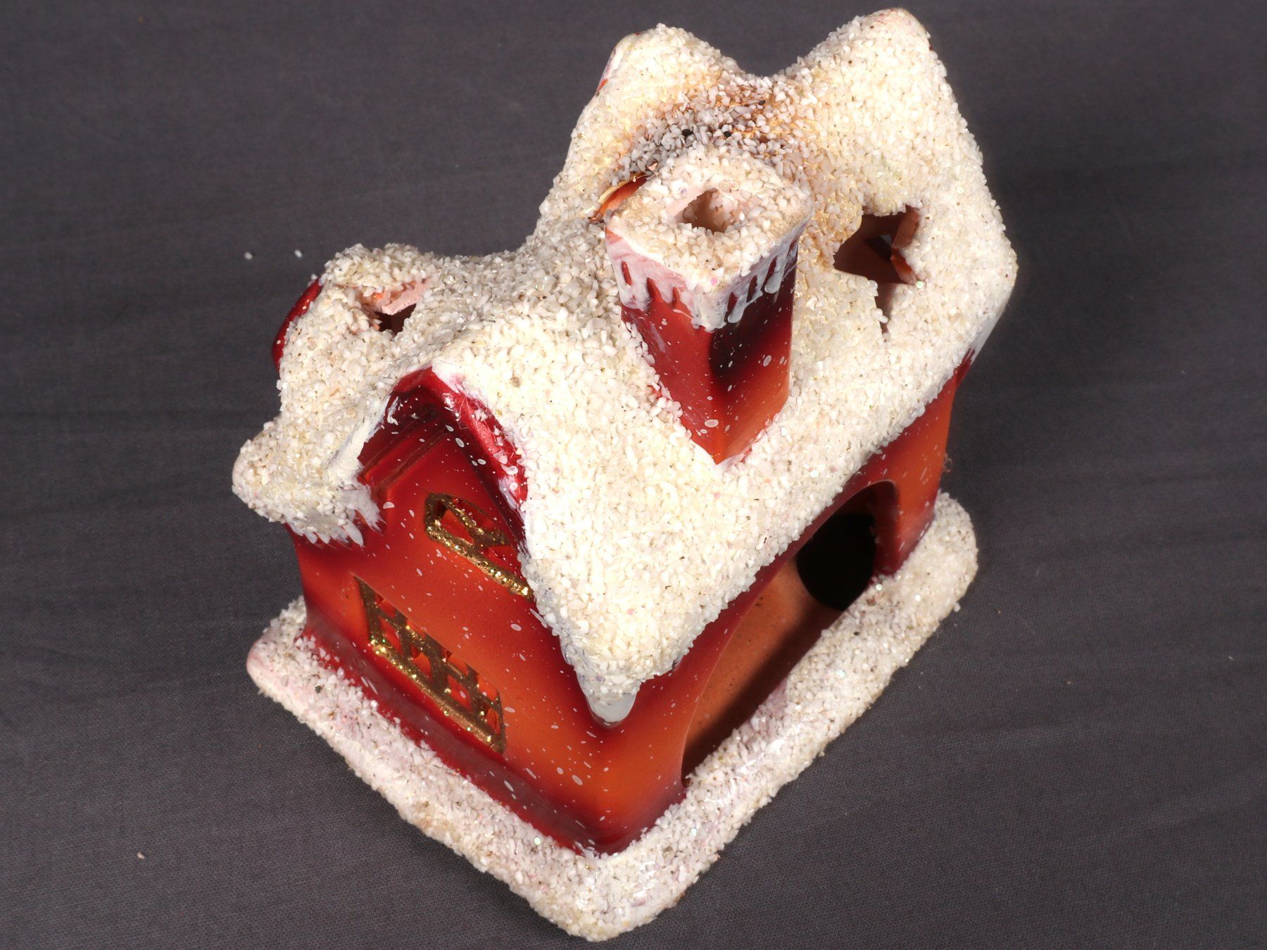 Tutte le decorazioni: WEIHNACHTSDEKO Schneebedecktes Häuschen – Usato da Steinen venduto da Restwert_Steinen 8