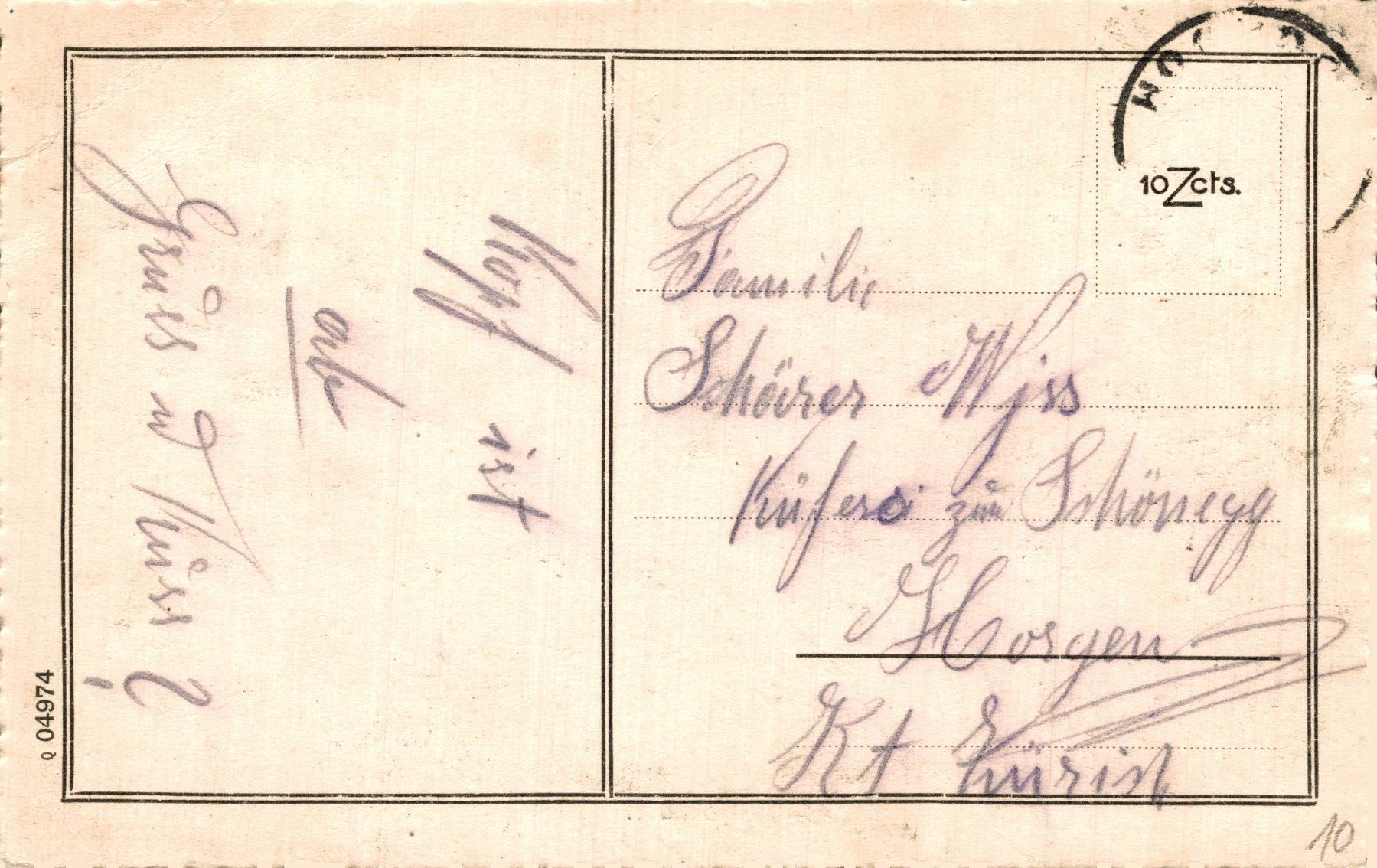 Cartoline postali: Hochdorf – Usato da Bronschhofen venduto da Astore 1