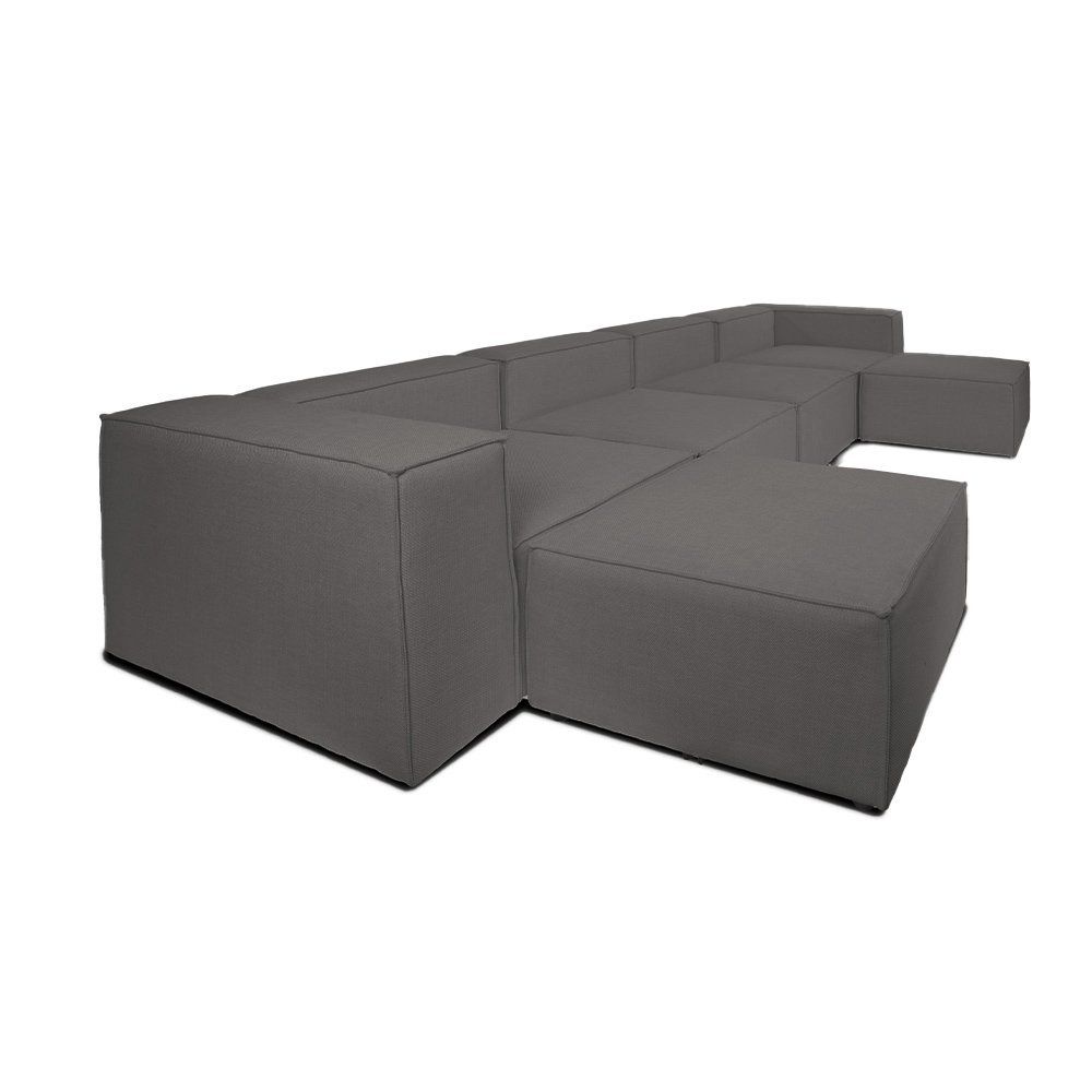 Sofas: 21559 - Modulares Sofa VANES XXL - Anthrazit Couch – Neu und originalverpackt aus Wallenwil von toesstal-vertrieb 6