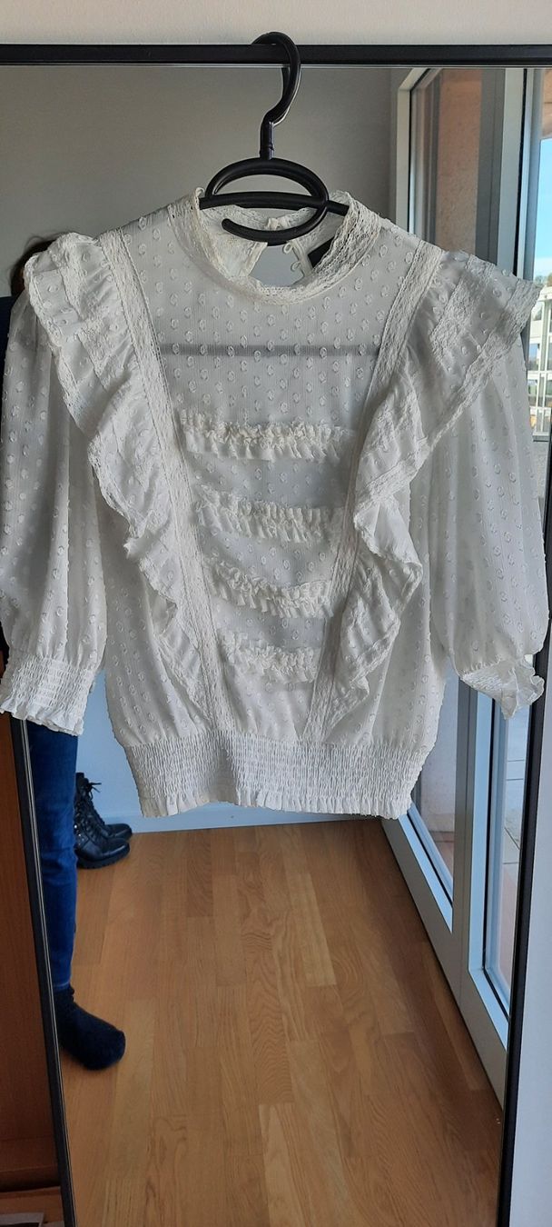 Kooples Camicette: Chemisier blanc The Kooples – Usato da Genève venduto da celima48