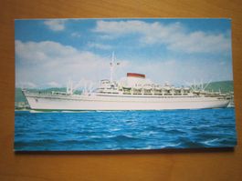 No 17 Postkarte Schiff Genova