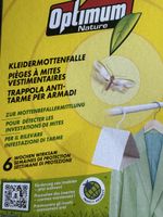 Optimum Nature Kleidermottenfalle 6 Wochen wirksam