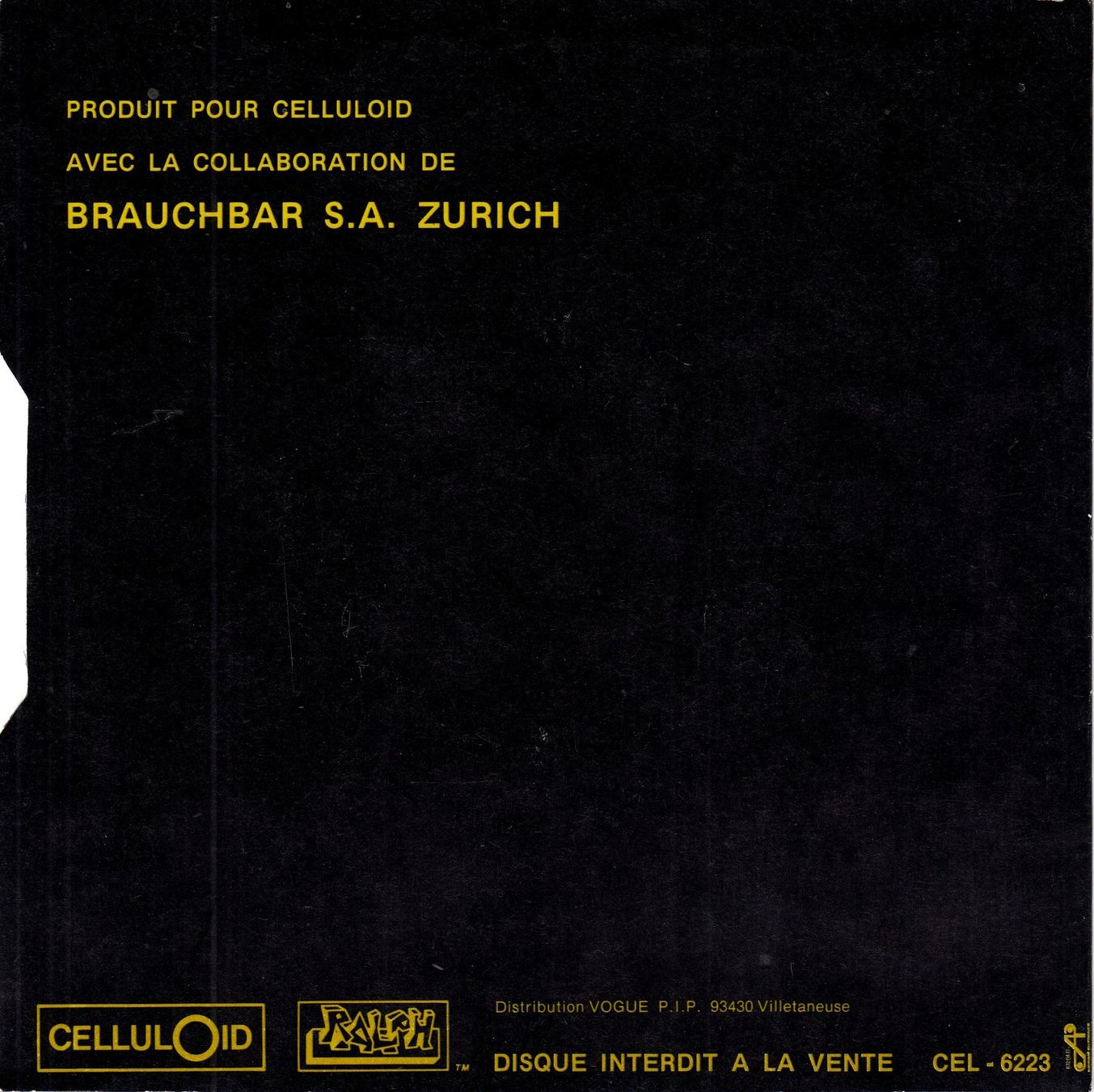 Vinyles: Yello Vinyl Single von 1981 – D'occasion à Volketswil par Abcrecords 1
