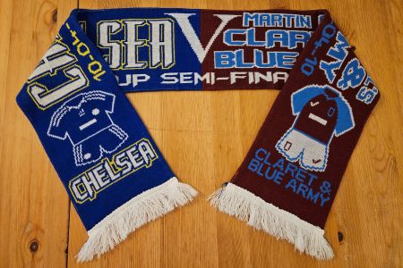 Chelsea FC vs. West Ham United 2010 Schal Fussball England