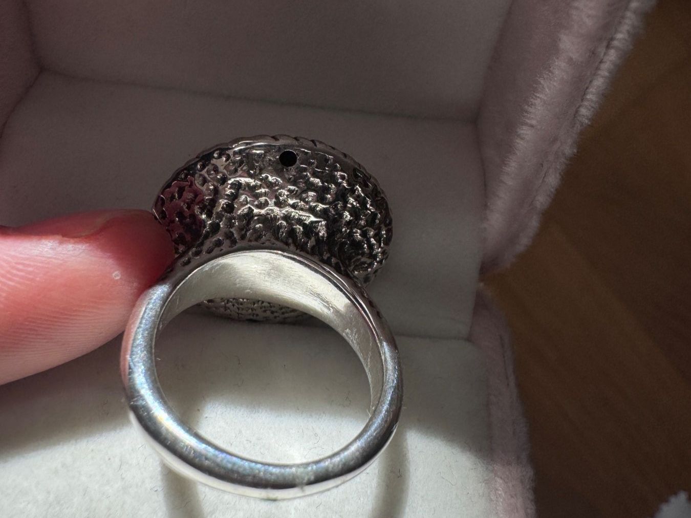 Ringe: Hohlring aus Silber 925 Schildform Gr.57 – Gebraucht aus Zürich von hanna1990 4
