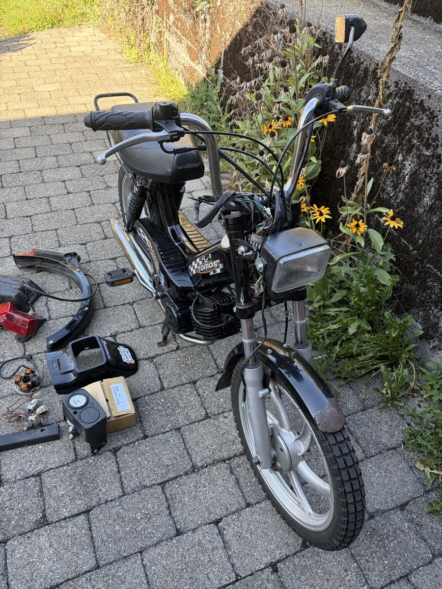 Tomos Ciclomotori: Mofa Tomos Sprint mit Ausweis – Difettoso da Latterbach venduto da Bbutz98 3
