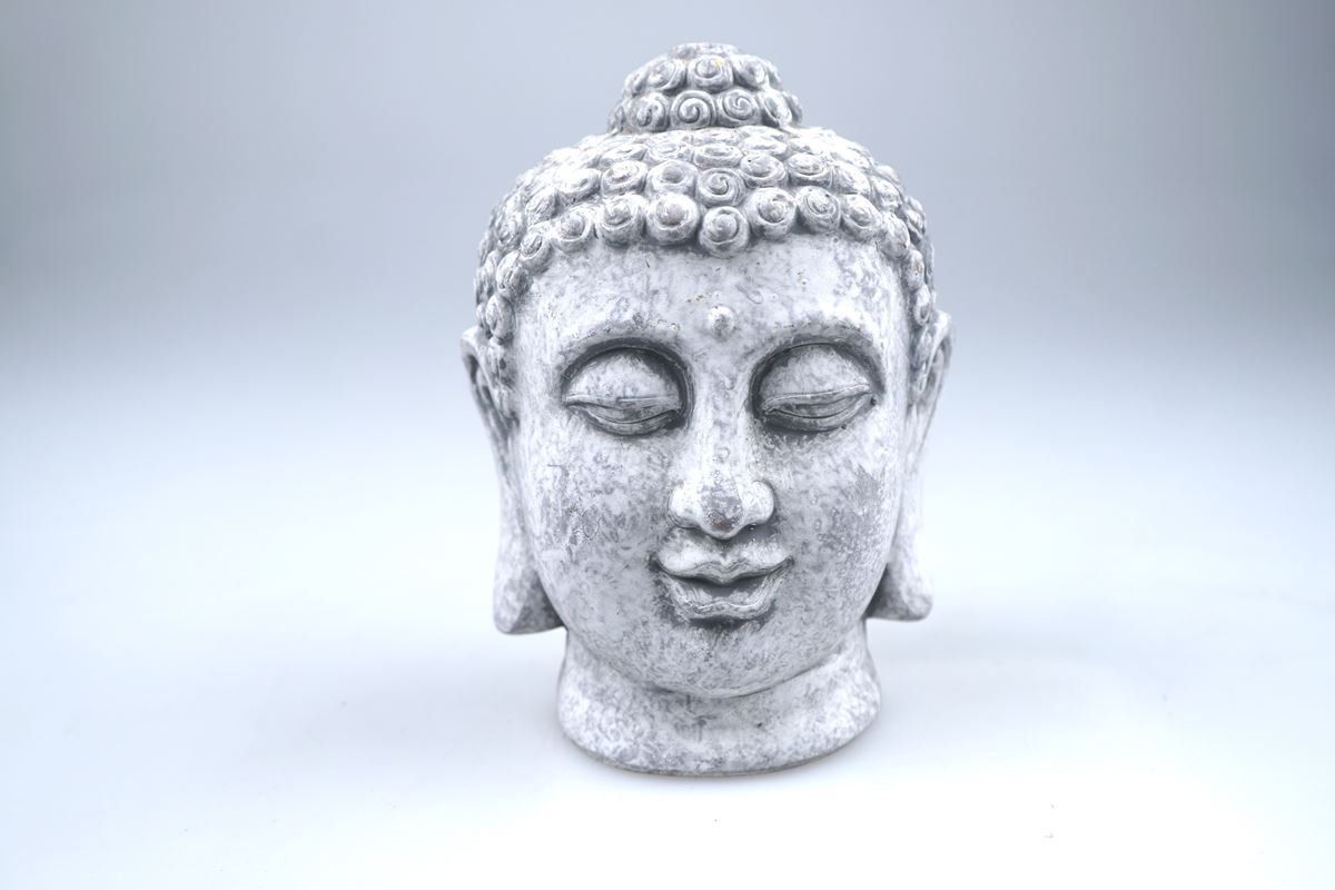 Skulpturen & Statuen: Buddha-Kopf-Skulptur – Gebraucht aus Rüti ZH von Restwert_Rueti_ZH