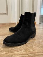 H&M Schwarze Wildleder Stiefeletten, Grösse 36