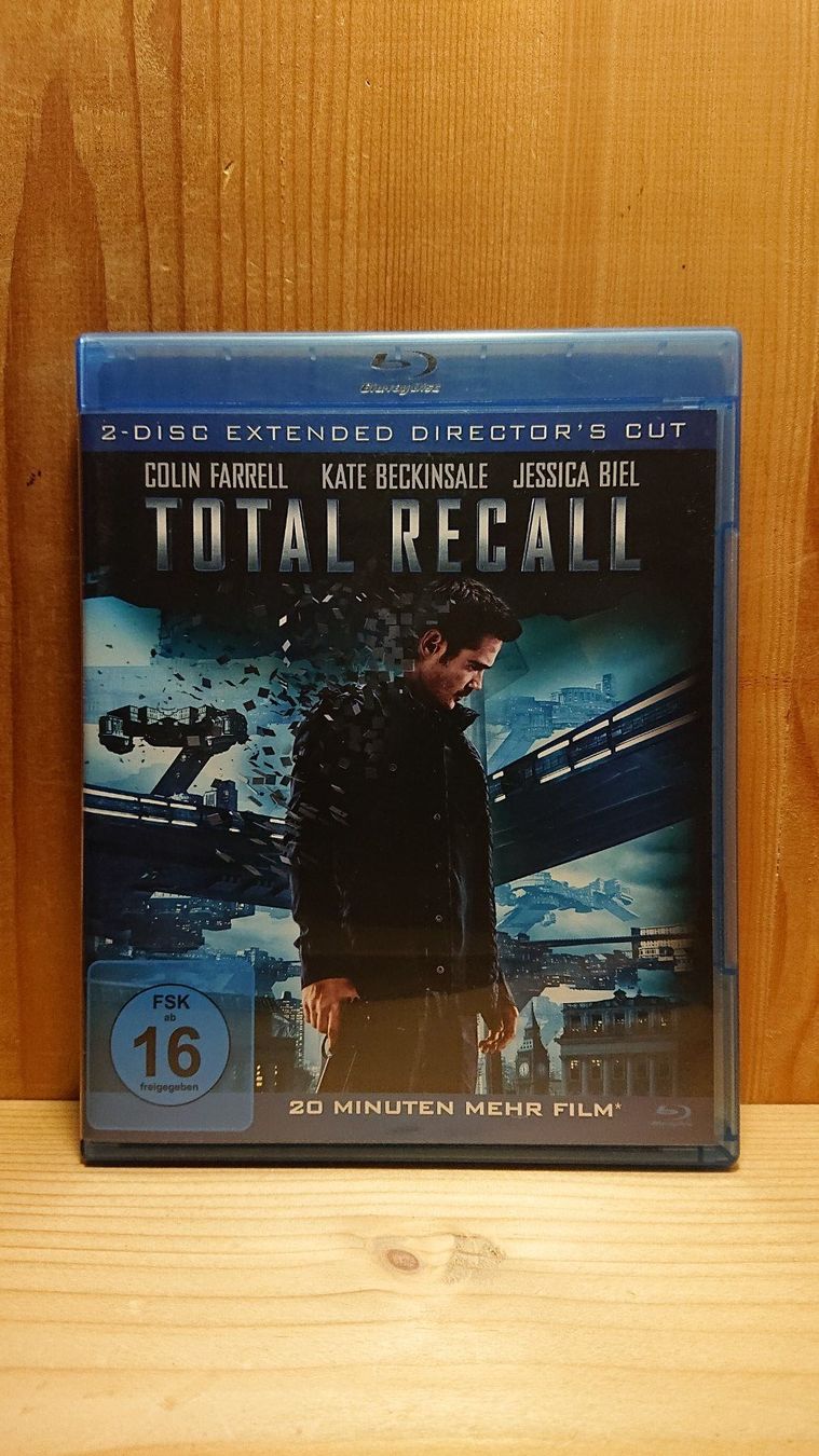 Tutti i DVDs: TOTAL RECALL Blu-Ray mit Colin Farrell – Usato da Wilderswil venduto da Exebub