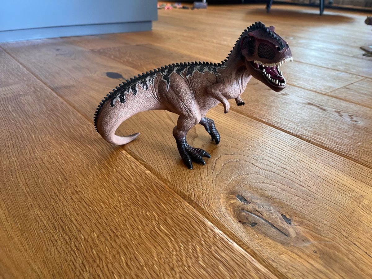 Schleich Giocattoli: Schleich Set 14 Dinosaurier mit Vulkanlandschaft – Usato da Reinach BL venduto da Tsausr 9