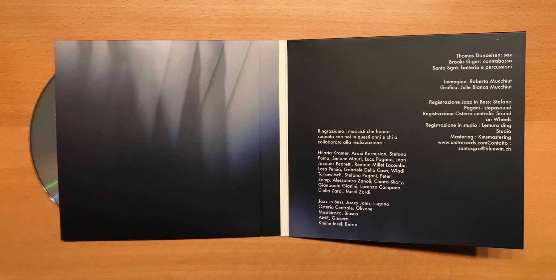 CD: CD Danzeisen Giger Sgro Trio - Dolcement – Usato da Zürich venduto da tomakomai 2