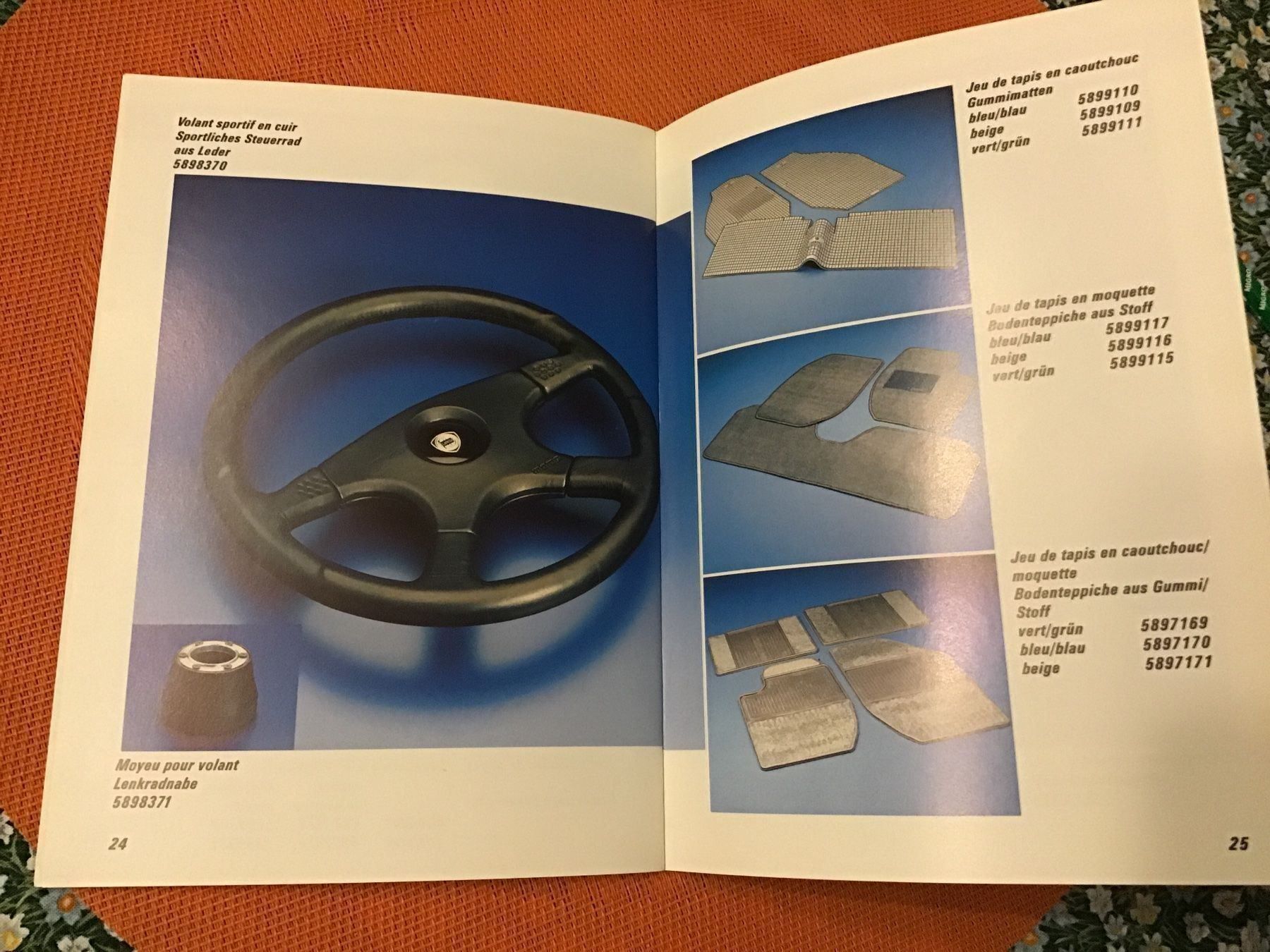 Lancia Dokumente: Lancia Thema Zubehör Programm – Gebraucht aus Scherzingen von Starseller62 6