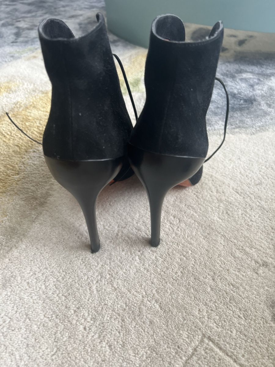 Santoni Scarpe da donna: Santoni suede ankle boots  36.5 – Usato da Thalwil venduto da 0041angel 2
