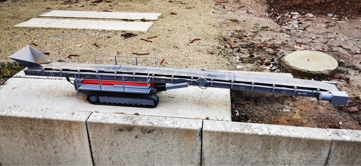Modellismo RC: RC Förderband Raupe 1:14 – Nuovo (secondo la descrizione) da Altdorf UR venduto da modellbau-widmer 5