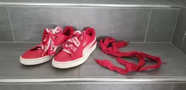 PUMA Turnschuhe rot gr. 35,5
