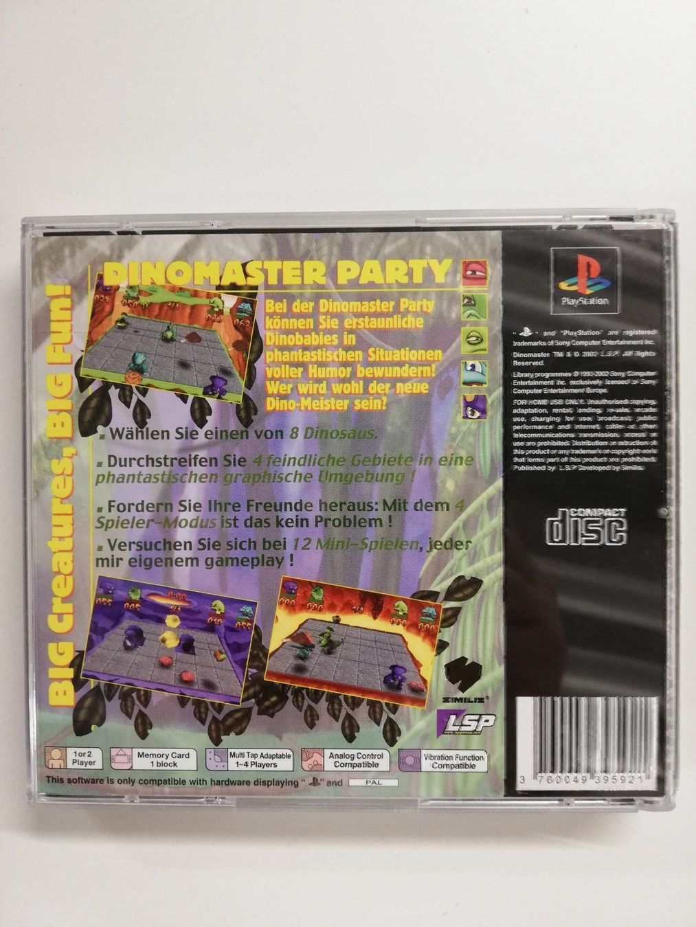 Sony Giochi: Dinomaster Party / Sony Playstation PS1 – Usato da St. Gallen venduto da zorro_dc 1