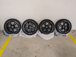 4 Winterkompletträder Original Mercedes / Conti 225/45 R18